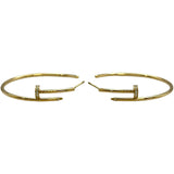 カルティエ Cartier ジュストアンクルダイヤピアス ラージ ゴールド Au750 ダイヤモンド ジュエリー