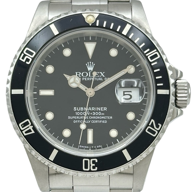 ロレックス ROLEX サブマリーナ 16610 ブラック ステンレススチール