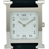エルメス HERMES Hウォッチ HH1.510 ホワイト ステンレススチール クオーツ メンズ 腕時計