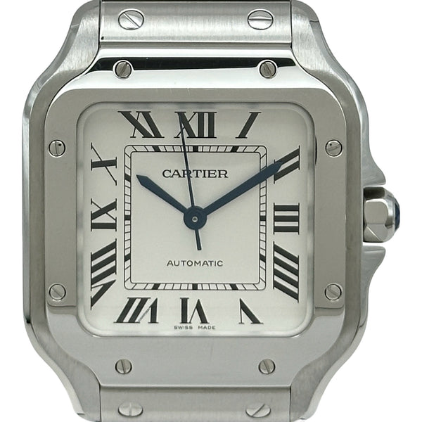 カルティエ Cartier サントス ドゥカルティエ MM WSSA0029 シルバー