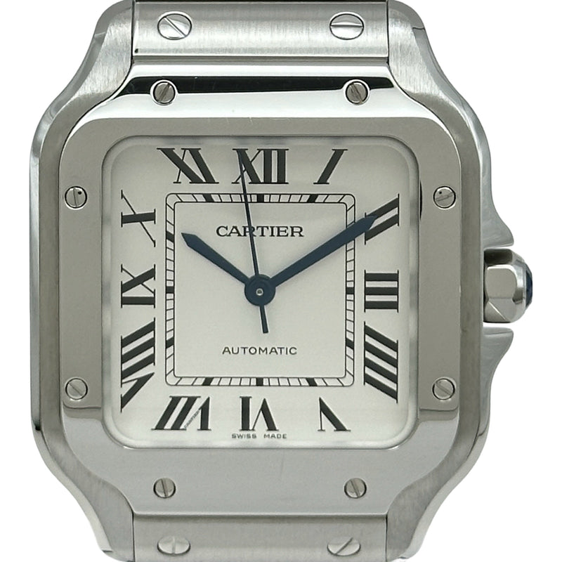 カルティエ Cartier サントス ドゥカルティエ MM WSSA0029 シルバー