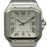 カルティエ Cartier サントス ドゥ カルティエ LM WSSA0009 シルバー ステンレススチール 自動巻き メンズ 腕時計