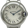 カルティエ Cartier バロンブルー ドゥ カルティエ 28mm W69010Z4 シルバー ステンレススチール クオーツ レディース 腕時計