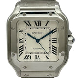 カルティエ Cartier サントス ドゥ カルティエ MM WSSA0029 シルバー ステンレススチール 自動巻き メンズ 腕時計