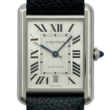 カルティエ Cartier タンクマスト XL WSTA0040 シルバー ステンレススチール 自動巻き メンズ 腕時計