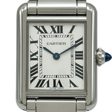 カルティエ Cartier タンク マスト SM WSTA0051 シルバー ステンレススチール クオーツ レディース 腕時計