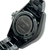 シャネル CHANEL J12 33MM H5695 ブラック セラミック クオーツ レディース 腕時計