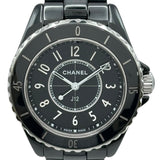シャネル CHANEL J12 33MM H5695 ブラック セラミック クオーツ レディース 腕時計