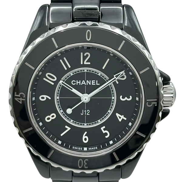 シャネル CHANEL J12 33MM H5695 ブラック セラミック クオーツ