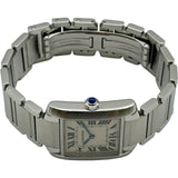 カルティエ Cartier タンク フランセーズ MM W51003Q3 シルバー ステンレススチール クオーツ レディース 腕時計