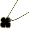 ヴァンクリーフ＆アーペル Van Cleef & Arpels ヴィンテージアルハンブラネックレス ゴールド Au750 オニキス ジュエリー