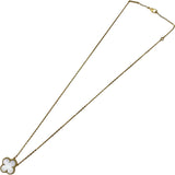 ヴァンクリーフ＆アーペル Van Cleef & Arpels ヴィンテージアルハンブラネックレス ゴールド Au750 マザー オブ パール ジュエリー