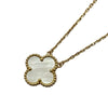 ヴァンクリーフ＆アーペル Van Cleef & Arpels ヴィンテージアルハンブラネックレス ゴールド Au750 マザーオブパール ジュエリー