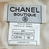 シャネル CHANEL ツイード半袖ジャケットセットアップ P08928 アイボリー ツイード レディース セットアップ