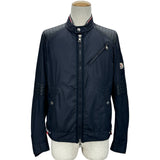 モンクレール MONCLER VIAUR ナイロンジャケット ネイビー ナイロン レディース ダウンジャケット