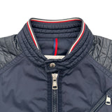 モンクレール MONCLER VIAUR ナイロンジャケット ネイビー ナイロン レディース ダウンジャケット