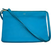 セリーヌ CELINE トリオラージ ブルー ゴールド金具 レザー レディース ショルダーバッグ