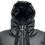 モンクレール MONCLER SELENGA ダウンコート ブラック ナイロン レディース ダウンジャケット