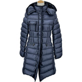 モンクレール MONCLER HERMINE ダウンコート ネイビー ナイロン レディース その他アウター