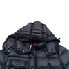 モンクレール MONCLER HERMINE ダウンコート ネイビー ナイロン レディース その他アウター