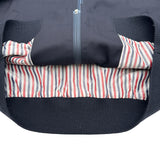 トムブラウン THOM BROWNE NEW YORK 4Bar ジップアップブルゾン MJ0030A ネイビー ウール メンズ ブルゾン