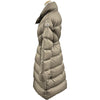 モンクレール MONCLER BROU ダウンコート ベージュ ポリエステル レディース ダウンジャケット