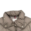 モンクレール MONCLER BROU ダウンコート ベージュ ポリエステル レディース ダウンジャケット