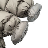 モンクレール MONCLER BROU ダウンコート ベージュ ポリエステル レディース ダウンジャケット