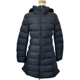 モンクレール MONCLER GIE ダウンコート ブラック ナイロン レディース その他アウター