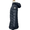 モンクレール MONCLER GIE ダウンコート ブラック ナイロン レディース その他アウター
