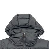 モンクレール MONCLER GIE ダウンコート ブラック ナイロン レディース その他アウター