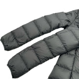 モンクレール MONCLER GIE ダウンコート ブラック ナイロン レディース その他アウター