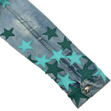 AMIRI Chemist Star デニムジャケット 013D482B226X ブルー デニム メンズ デニムジャケット