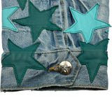 AMIRI Chemist Star デニムジャケット 013D482B226X ブルー デニム メンズ デニムジャケット