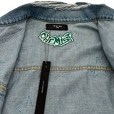 AMIRI Chemist Star デニムジャケット 013D482B226X ブルー デニム メンズ デニムジャケット