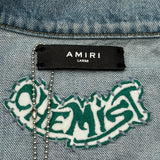 AMIRI Chemist Star デニムジャケット 013D482B226X ブルー デニム メンズ デニムジャケット