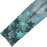 AMIRI Chemist Star デニムジャケット 013D482B226X ブルー デニム メンズ デニムジャケット