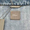 クリスチャン・ディオール Christian Dior Medaillon 半袖デニムシャツ 643D586A3609 ブルー デニム メンズ 半袖シャツ