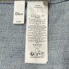 クリスチャン・ディオール Christian Dior Medaillon 半袖デニムシャツ 643D586A3609 ブルー デニム メンズ 半袖シャツ