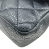シャネル CHANEL マトラッセ25 A01112 20番台 ネイビー シルバー金具 キャビアスキン レディース ショルダーバッグ