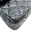 シャネル CHANEL マトラッセ25 A01112 20番台 ネイビー シルバー金具 キャビアスキン レディース ショルダーバッグ