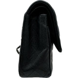 シャネル CHANEL マトラッセ25 A01112 20番台 ネイビー シルバー金具 キャビアスキン レディース ショルダーバッグ