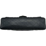 シャネル CHANEL マトラッセ25 A01112 20番台 ネイビー シルバー金具 キャビアスキン レディース ショルダーバッグ