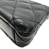 シャネル CHANEL マトラッセロゴチャームチェーンショルダー AS4986 ブラック ゴールド金具 ラムスキン レディース ショルダーバッグ