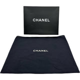 シャネル CHANEL マトラッセダブルフェイスチェーンショルダー 4番台 ブラック　 シルバー金具 コットンジャージー レディース ショルダーバッグ