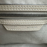 セリーヌ CELINE ラゲージミニショッパー 165213 ベージュ シルバー金具 レザー レディース ハンドバッグ