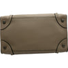 セリーヌ CELINE ラゲージミニショッパー 165213 ベージュ シルバー金具 レザー レディース ハンドバッグ