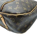 ルイ・ヴィトン LOUIS VUITTON ガリエラGM M56381 ブラウン モノグラム/レザー レディース ショルダーバッグ