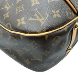 ルイ・ヴィトン LOUIS VUITTON ガリエラGM M56381 ブラウン モノグラム/レザー レディース ショルダーバッグ