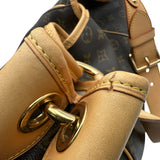 ルイ・ヴィトン LOUIS VUITTON ガリエラGM M56381 ブラウン モノグラム/レザー レディース ショルダーバッグ